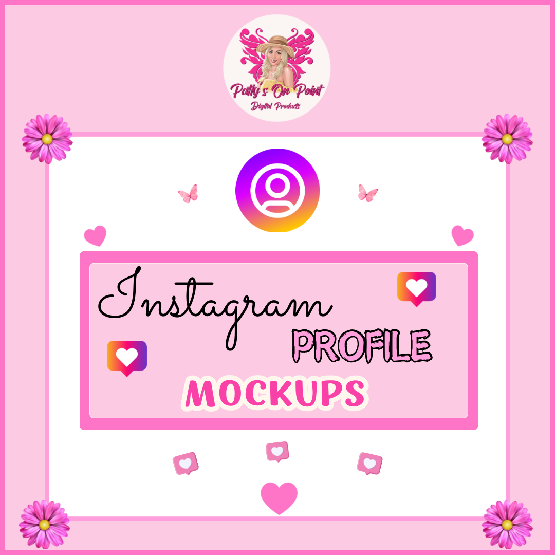 Instagram SmartPhone Profile Mockups Templates