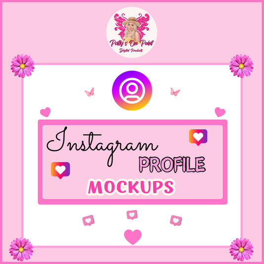 Instagram SmartPhone Profile Mockups Templates
