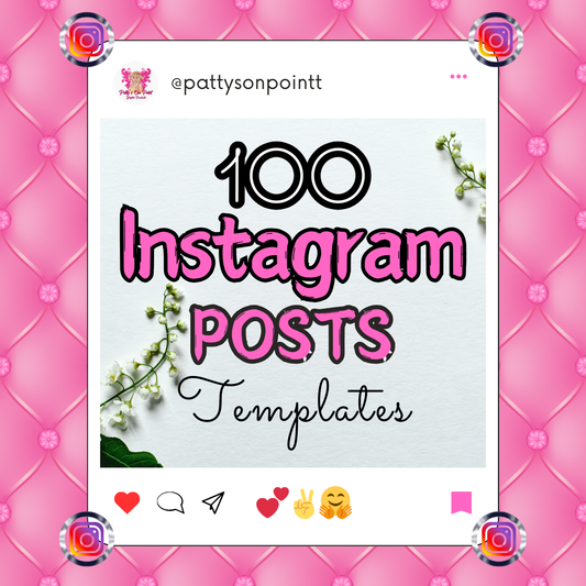 Instagram Posts Digital Templates